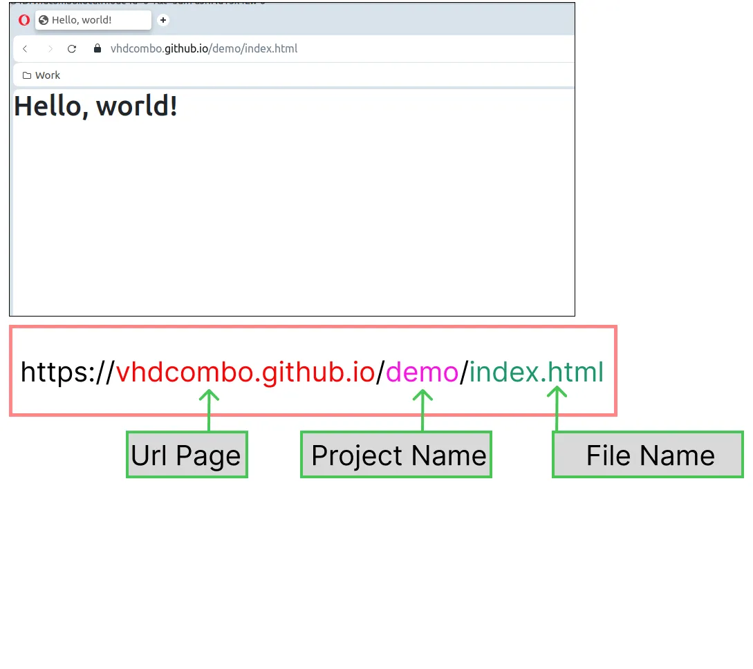 url to project