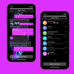 Apple Apple Pink Theme