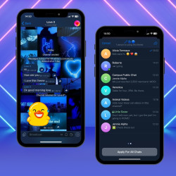 Blue heart neon
