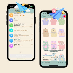 Colorful bears