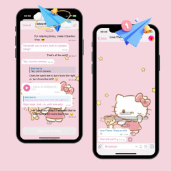 Hello kitty and bear 