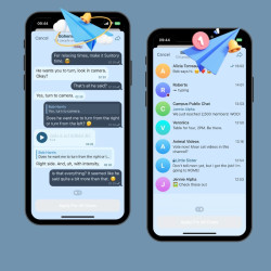 Bright blue