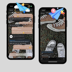 Shoes on the grass